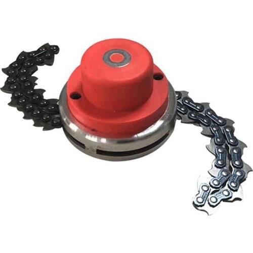 Newest Universal Trimmer Head Chain Brushcutter Garden GrassTrimmer with Thickening Chain For Lawn Mower Garden Tools Parts