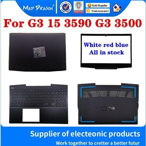 NEW C6JN0 0C6JN0 JRPM2 0JRPM2 423VH 0423VH For Dell G3 15 3590 G3 3500 Base Cover Lower Case Bottom Case Chassis Cabinet Housing