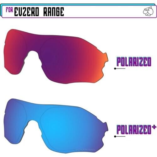 EZReplace Polarized Replacement Lenses for - Oakley EVZero Range Sunglasses - BlueP Plus-MidnightP