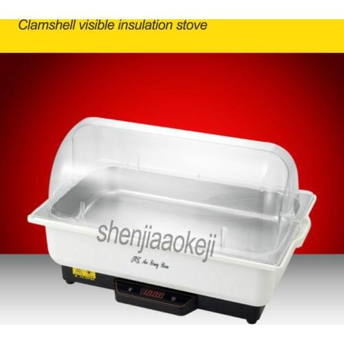 Commercial stove Clamshell insulation stove Buffet stove Buffy furnace Square visible electric heating adjustable temperature
