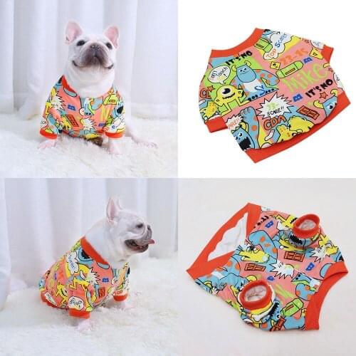 Dropshipping French Bulldog Clothes Winter Pug Dog Clothing Hoodie Poodle Schnauzer Welsh Corgi Costume Frenchie Dog Coat Outfit