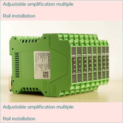 Rail-mounted Weighing Force Torque Sensor Signal Amplifier Strain Type Full Bridge Signal Amplifier