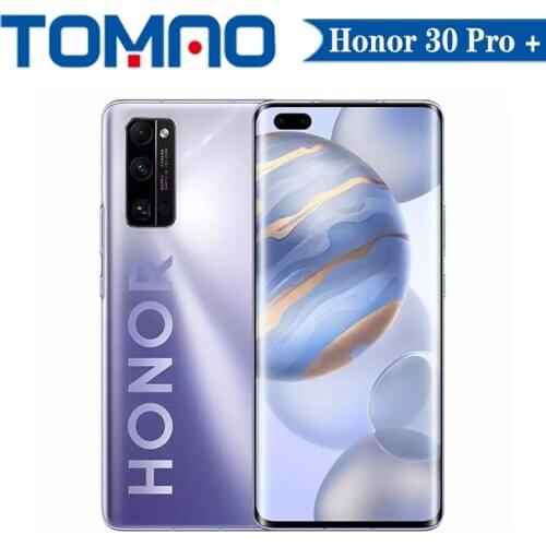 Original New Honor 30 Pro Honor 30 Pro Plus 5G Cell Phone 90Hz 8G 12G RAM 256G ROM Kirin 990 Octa Core 4000mAh 50MP OTA Update