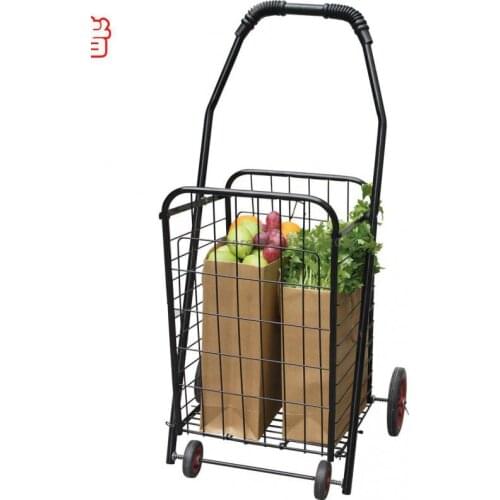 Shopping Cart, Small Cart, Portable Folding Trolley, Trolley Cart, Portable Household Trailer, Shopping Artifact For The Elderly