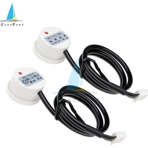 XKC-Y25-PNP XKC-Y25-V Non-contact Water Liquid Level Sensor Switch Detector Outer Adhering Type Level Sensor NPN PNP MC DC 5-24V