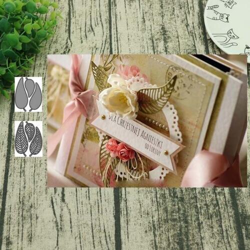 YRHJYJQ Scrapbooking Leaves