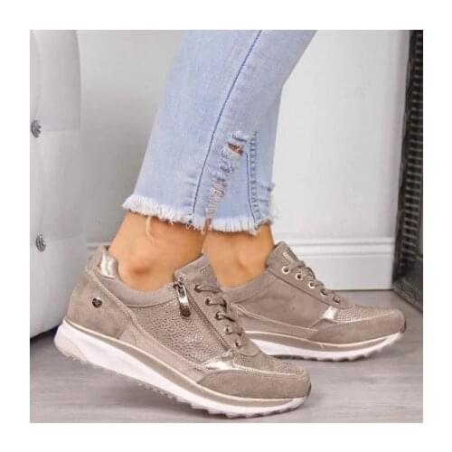 Womens vulcanized fashion casual sports shoes for girls