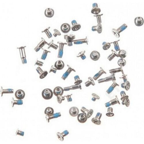 10Sets/lot Silver/Black Color Full Screw Set for iPhone 7