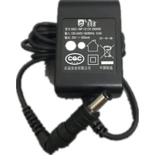 25V Charger Power Adapter for Philips FC6168 FC6405 FC6406 FC6402 Robotic Vacuum Cleaner Parts Adapter Replacement