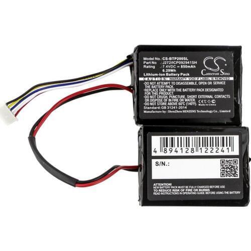 Cameron Sino 850mah battery for BEATS Pill 2.0 B0513 MH812AMA-UG J272/ICP092941SH batteries