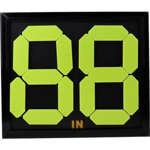 Football Soccer Substitution Board / Card - Double Side Display 2-Digits
