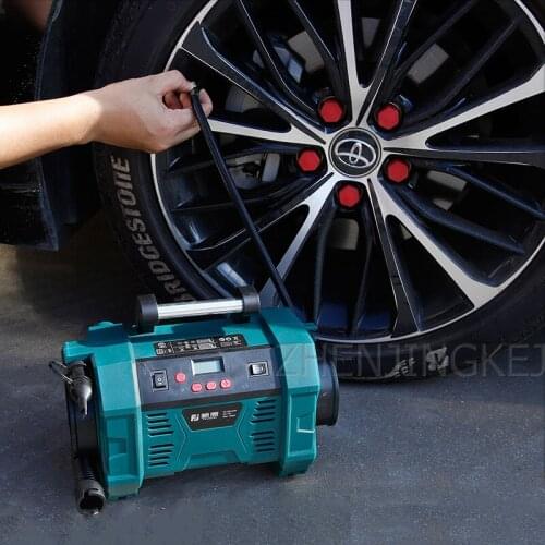 Electric Inflatable Vacuum Portable Dual Use Intelligent Air Pump Rechargeable Tire Balloon Lifebuoy Hovercraft Outdoor Tools