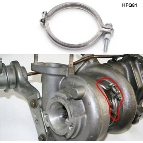 EPMAN Turbocharger Turbine Exhaust Cartridge Clamp V-Band Turbo 81MM Flange Renault EP-HFQ81