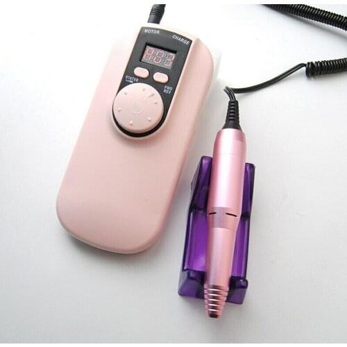 35000RPM Electric Nail Drill Machine Polisher File Manicure Rechargeable Portable Nail Polishing Tool With Digital Display