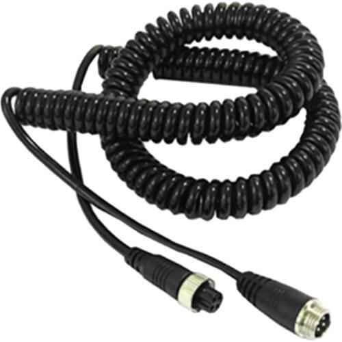 Flexible 4 Pin Car Video Rear View Camera Extension Cord Line Cable 5 Meters