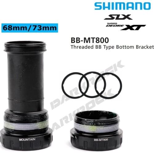 Shimano DEORE XT SLX Saint Bottom Bracket SM BB MT800 bb80 Hollowtech II Mountain Bike 68/73mm MTB