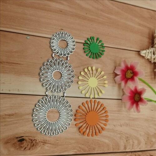 Petal heart Metal Cutting Dies for DIY Scrapbooking Album Paper Cards Decorative Crafts Embossing Die Cuts