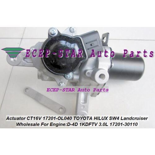 WASTEGATE Actuator CT16V 17201 OL040 17201 0L040 17201 30110 1720130110 172010L040 17201OL040 Hi-lux LandCruiser 1KDFTV 1KD FTV