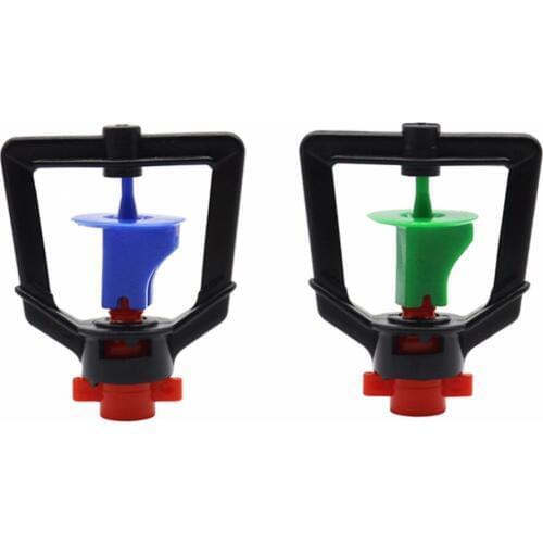 50 pcs 360 Degree Rotating micro-nozzle water sprayer cool watering sprinkler head of plant garden irrigation tools