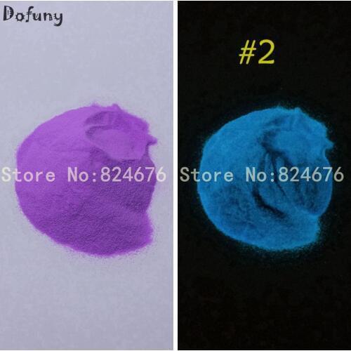 DIY Glowing Nail enamel powder Luminescent powder phosphor powder glow powder Nail Glitter Decoration pigment 10g/bag