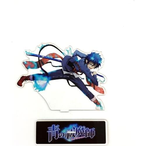 Blue exorcist Rin Okumura fight japanese manga acrylic standee figurines desk decoration cake topper anime