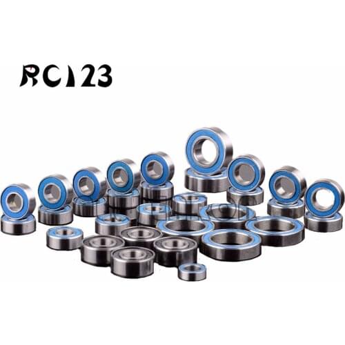 Blue Ball Bearing 33PCS KIT Metric Rubber Sealed on Two Sides RC Car FOR Traxxas E Revo Racing 52100 Chrome Steel NEW ENRON