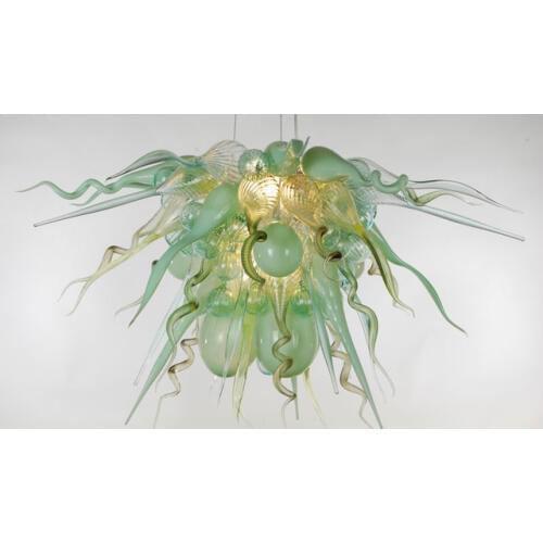 110/220v AC Led Hanging Cute Blown Glass Moroccan Chandeliers LED Lights