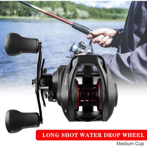 High Speed 7:2:1 Fishing Reel 10kg Water Drop Wheel Left/Right Handed Saltwater with Magnetic Long-Distance Reel Boat Accesories