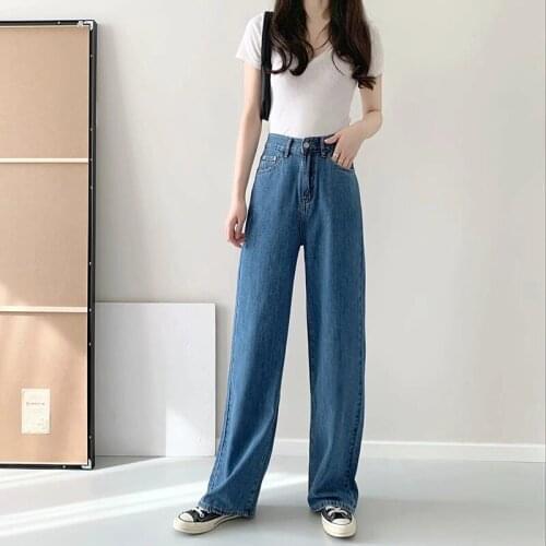 Shnsophi Jeans Y2k Woman Wide Leg Denim Pants Vintage Boyfriend Mom Jeans Pantalon Pour Femme Taille Haute Spijkerbroeken Dames