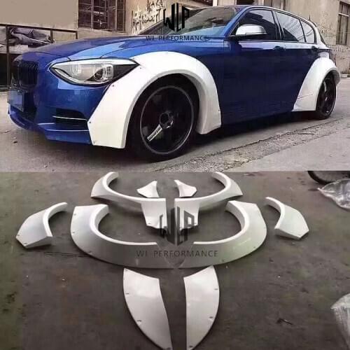 1 Series F20 High Quality PP Unpainted Wide Body Car Body Kit For BMW 1 Series F20 Car Body Kit 2011-2015