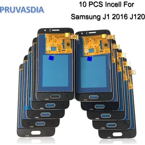 10 PCS/lot Incell For Samsung Galaxy J1 2016 J120 J120M J120F LCD Display Touch Screen Digitizer Assembly