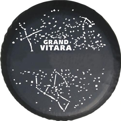 14" 15" Inch (Tire Diameter 24" -29") Heavy-Duty PVC Leather Spare Wheel Tire Tyre Cover Storage For Suzuki Grand Vitara