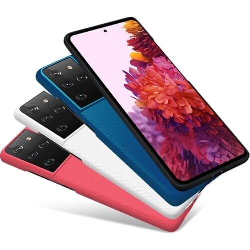 Nillkin Frosted Shield Case For Samsung Galaxy S21 Ultra 5G Cases Hard Phone Protective Cover For Galaxy S21+ S21 Plus Coque