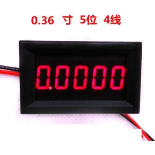 DC 0-9.9999A 10A Digital Ampere Amp Current Meter Ammeter LED Tester Current