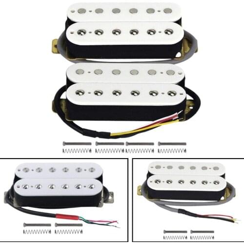 Electric Guitar Humbucker Pickups Alnico V Pickup White