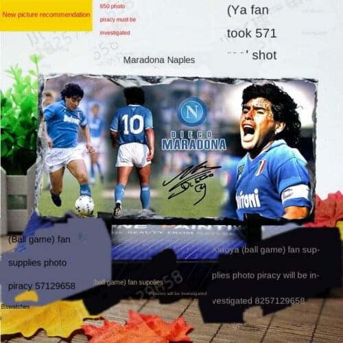 Football Classic Raul Kakatotti Inzaghi For Maradona Batti Great Gross Peripheral Model Fans Ornaments