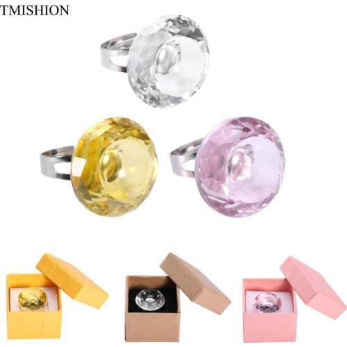 New 3 Colors Non-disposable Tattoo Pigment Ring Cup Tattoo Ink Holder Container Eyebrow Microblading Permanent Makeup Accessory