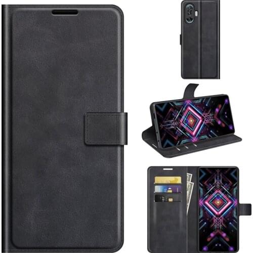 Magnetic Closure Kickstand Leather Case for Xiaomi Redmi Note 10S 10T Pro Xiaomi Poco X3 F3 5G M3 Pro Vintage Phone Cover
