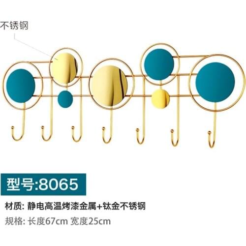 Creative Wall Porchr Light Luxury Hat Hanging Hook Door Hanger Over The Door Hooks for Hanging Key Holder Wall Door Hook