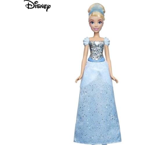 Disney Princess Shimmer Series Cinderella Doll Original Character Cinderella Princess Collectible Action Figure Model E4158