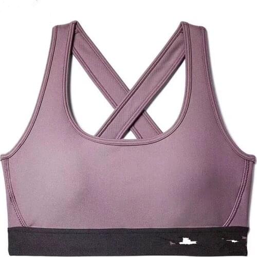 Best Selling Womens Seamless Push Sports Bra Fitness Bra Cup Detachable Chest Pad Solid Color Ladies Running Bra