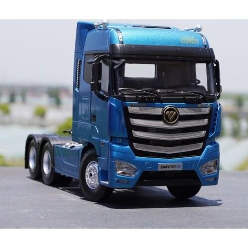 1/24 alloy die-casting car model Foton original factory Auman EST-A tractor adult collection decoration gift