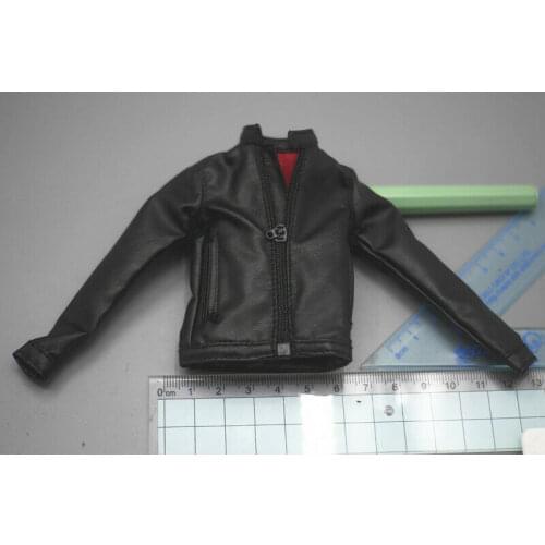 1/6 Scale Motorcycle Leather Jacket Model for 12" Action Figure