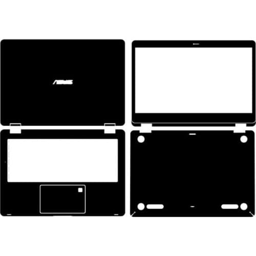 KH Laptop Sticker Skin Decals Cover Protector Guard for ASUS TP370QL