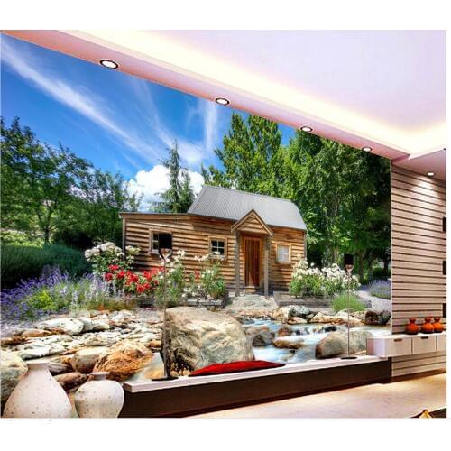 3d landscape wallpaper mural 3d wallpaper European style architectural background wall decoration painting photo 3d wallpaper