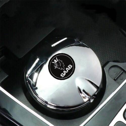 Car Ashtray With Led Lights Creative Personality Car Inside The Car multi-function Ashtray For SAAB 9-3 9-5 93 95 Accessories