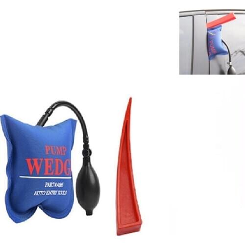 Popular inflatble KLOM PUMP WEDGE LOCKSMITH TOOLS Auto Air Wedge Airbag Lock Pick Set Open Car Door Lock