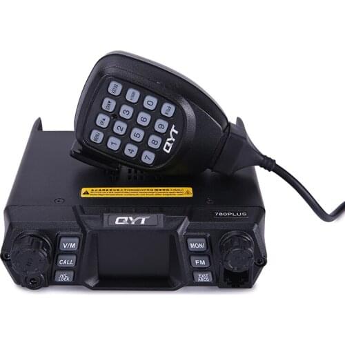 QYT KT-780PLUS 100W VHF UHF single band quad standby mobile car radio walkie talkie with color screen