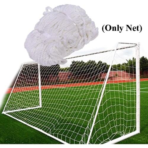 Soccer Goal Net Football Nets Cotton Durable Training Post Mesh For Football Gate Match Junior Outdoor Team Sports Practice