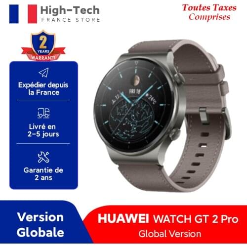 Global Version HUAWEI WATCH GT 2 Pro GT2 SmartWatch Wireless Charging 14 Days Battery Life 5 ATM GPS Bluetooth 5.1 Kirin A1